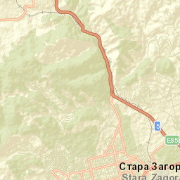 Stara Zagora Street Map