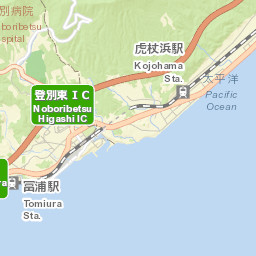 Noboribetsu Street Map