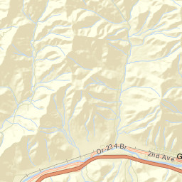 Gold Hill Street Map