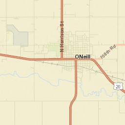O'Neill Street Map