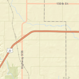 U.S. 20, Steamboat Rock, IA 50672, USA Street Map