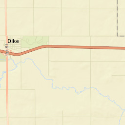 Dike Street Map