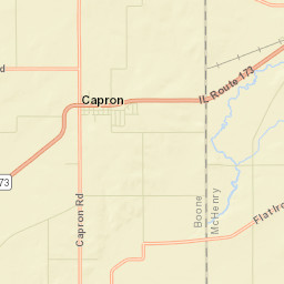 Capron Street Map
