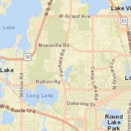 Long Lake Street Map