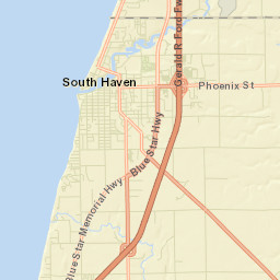 South Haven Street Map