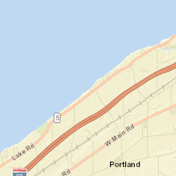 Vineyard New York Street Map