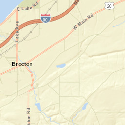 Lamberton New York Street Map