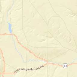 Hamlet New York Street Map