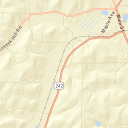 Machias New York Street Map