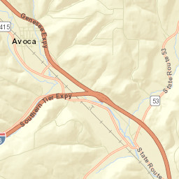 Marshalls New York Street Map