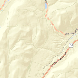 Mitchellsville New York Street Map