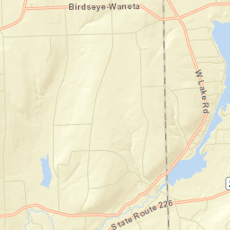 North Urbana New York Street Map