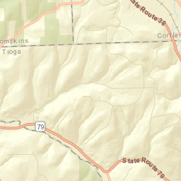 Harford Mills New York Street Map