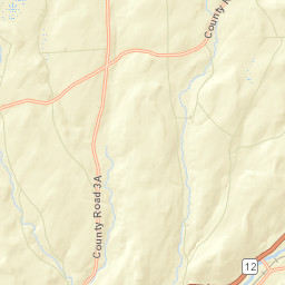 Smithville Center New York Street Map