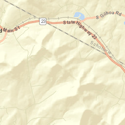 Stamford New York Street Map