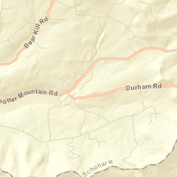 Manorkill New York Street Map