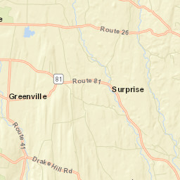 Surprise New York Street Map