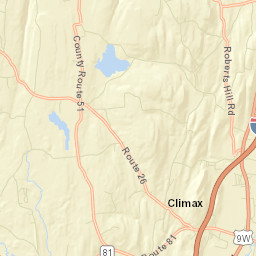 Roberts Hill New York Street Map