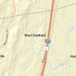 Hatfield Street Map