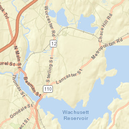 West Boylston Street Map