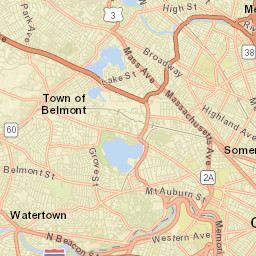 Arlington Street Map