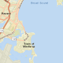 Revere Street Map
