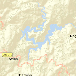 Avión Street Map