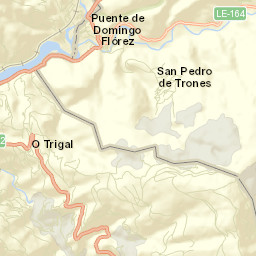 Puente de Domingo Flórez Street Map