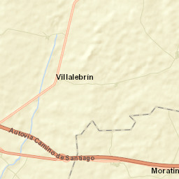 Moratinos Street Map