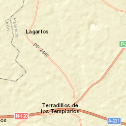 Lagartos Street Map