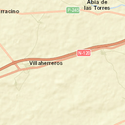 Villaherreros Street Map