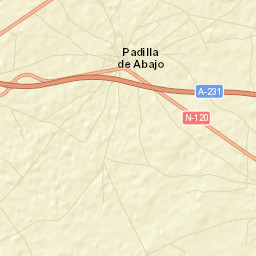 Padilla de Abajo Street Map