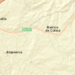 Barrios de Colina Street Map