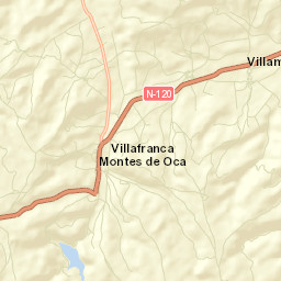 Espinosa del Camino Street Map