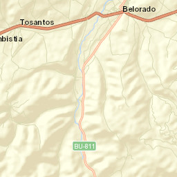 Tosantos Street Map