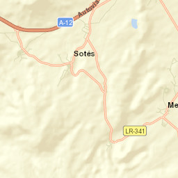 Hornos de Moncalvillo Street Map