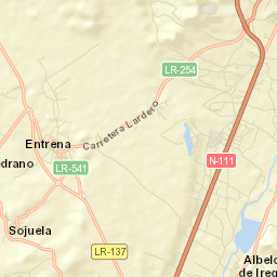 Entrena Street Map