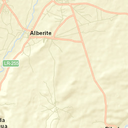 Alberite Street Map