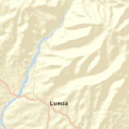 Luesia Street Map
