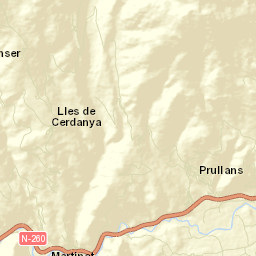 Lles de Cerdanya Street Map