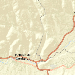 Bellver de Cerdanya Street Map