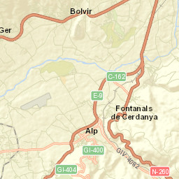 Bolvir Street Map