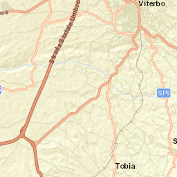 Provincia di Viterbo Street Map
