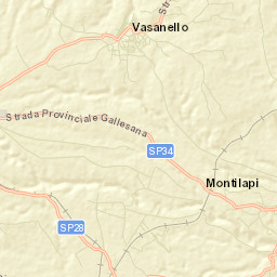 Vasanello Street Map