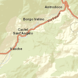 Borgo Velino Street Map