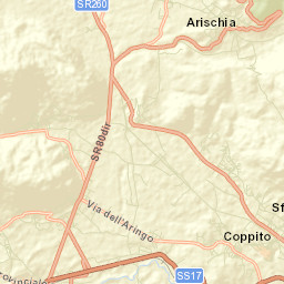Preturo Street Map