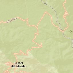 Castel del Monte Street Map