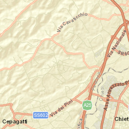 Cepagatti Street Map