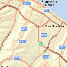 Ripa Teatina Street Map