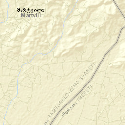 Mart’vili Street Map